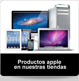 Productos apple en nuestras tiendas